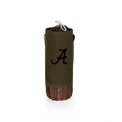 Kirkland's Alabama Crimson Tide Insulated Wine Bottle Tote In Black