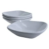 Kirkland's Alabaster Porcelain Dinner Bowls In Purple