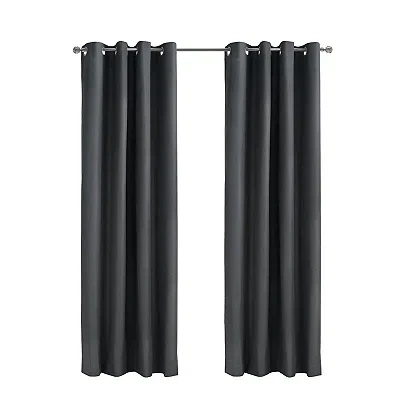 Kirkland's Alpine Blackout Curtain Panel In Gray