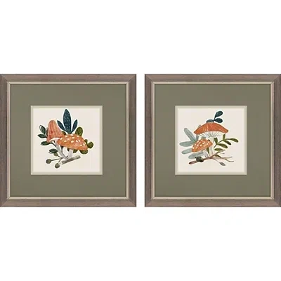 Kirkland's Amanita Mushroom Framed Art Prints In Gray