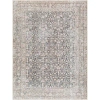 Kirkland's Amelie Black Traditional Washable Area Rug In Multi