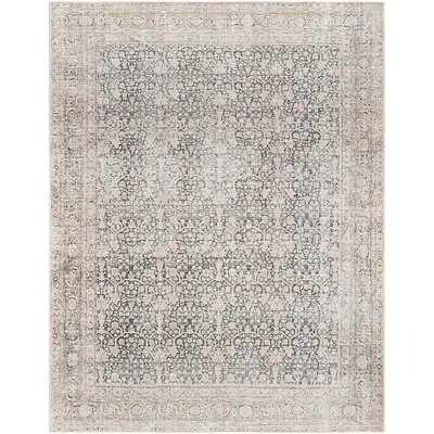 Kirkland's Amelie Black Traditional Washable Area Rug In Multi
