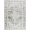 Kirkland's Amelie Green Traditional Washable Area Rug In Multi