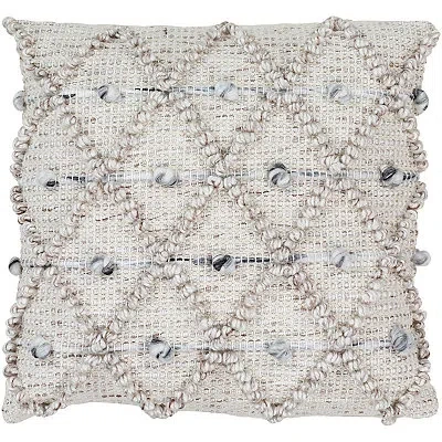 Kirkland's Anders Diamond Pillow In Neutral