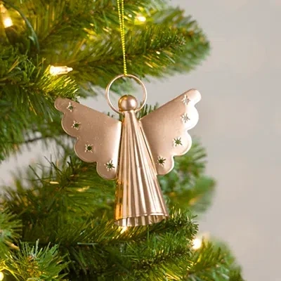 Kirkland's Angel Christmas Ornament In Gold