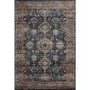Kirkland's Anniston Denim Sunset Washable Area Rug In Multi