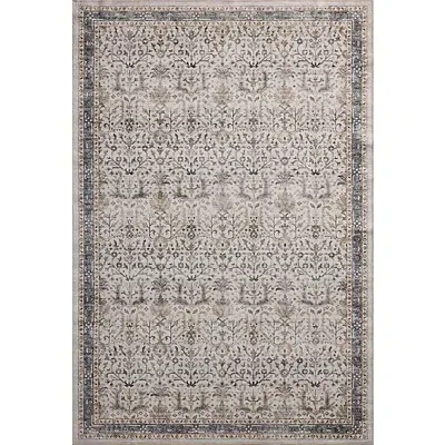 Kirkland's Anniston Ivory Stone Washable Area Rug In Multi