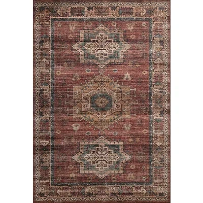 Kirkland's Anniston Spice Washable Area Rug In Multi