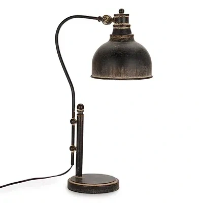 Kirkland's Antique Bronze Metal Task Lamp In Multi