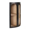 Kirkland's Arched Openings Corner Shelf In Black