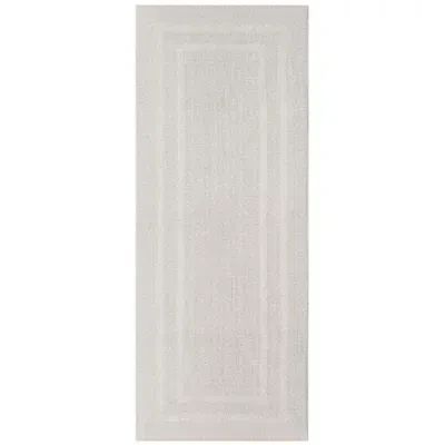 Kirkland's Arctic Plush Reversible Cotton Bath Mat In White