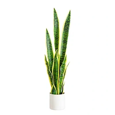 Kirkland's Artificial Sansevieria Plant In Green