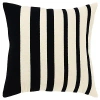 Kirkland's Asymmetrical Linear Throw Pillow In Black