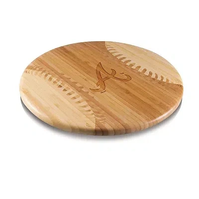 Kirkland's Atlanta Braves Bamboo Cheese Board In Brown