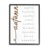 Kirkland's Autumn Checklist Canvas Wall Art In Multi