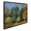 Kirkland's Autumn Forest Day Framed Canvas Art Print In Multi