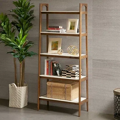 Kirkland's Ava Mid-century Modern Bookcase In Brown