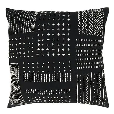 Kirkland's Aztec Treasures Throw Pillow In Black