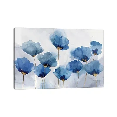 Kirkland's Azure Gathering Canvas Art Print In Blue