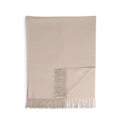 Kirkland's Bamboo Blend Fringe Throw In Gray