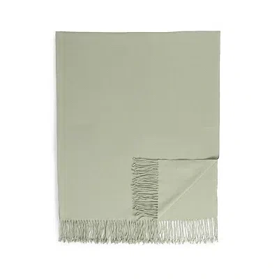 Kirkland's Bamboo Blend Fringe Throw In Green