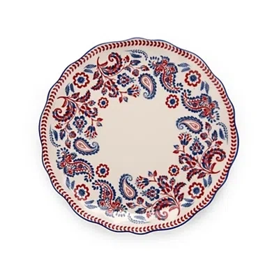 Kirkland's Bandana Paisley Salad Plate In Multi