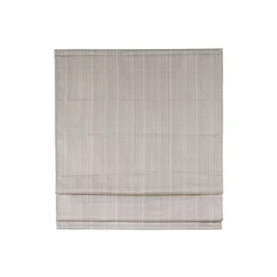 Kirkland's Basketweave Cordless Roman Shade In Brown