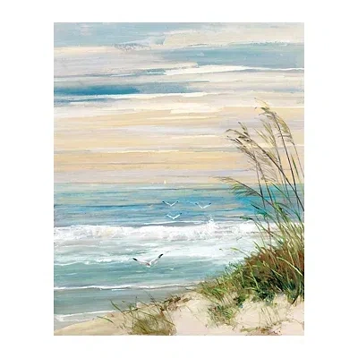 Kirkland's Beach At Dusk Canvas Art Print In Multi