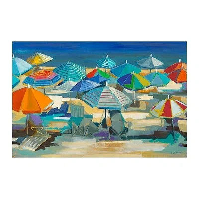 Kirkland's Beach Blanket Bingo Canvas Art Print In Multi