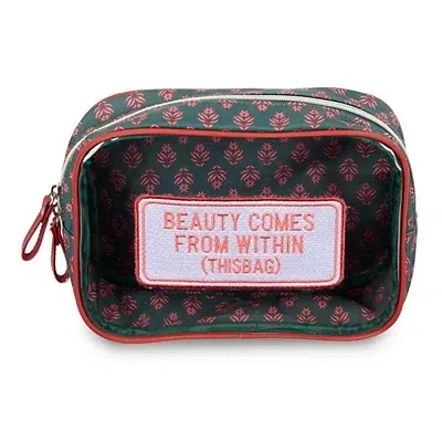 Kirkland's Beauty Comes From Within Cosmetic Bag In Multi