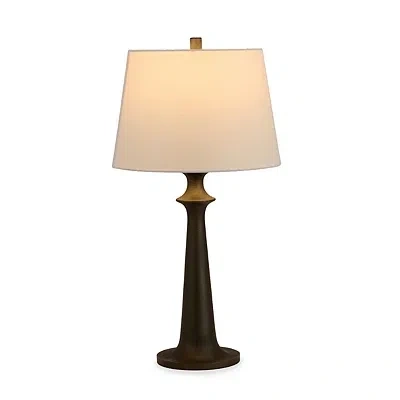 Kirkland's Bedford Tapered Table Lamp In White