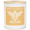 Kirkland's Bee Humble Lemon Sugar 2-wick Jar Candle In White