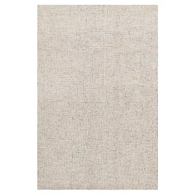 Kirkland's Beige Geometric Wool Area Rug In Brown