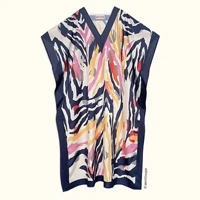 Kirkland's Bengal Abstract One Size Caftan In Multi