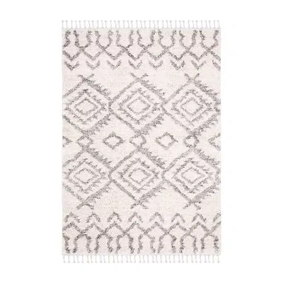 Kirkland's Bergen Tribal Fringe Shag Rug In Neutral