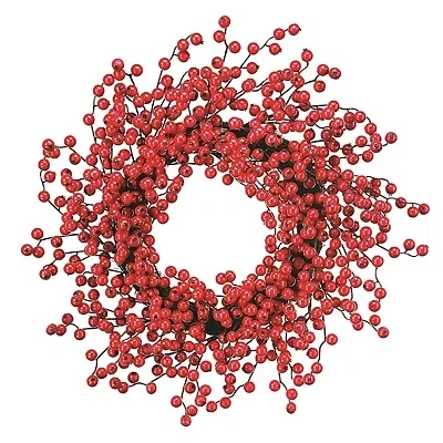 Kirkland's Berry Outdoor Wreath In Red