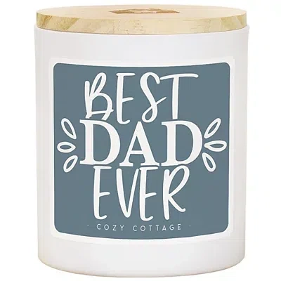 Kirkland's Best Dad Ever Cozy Cottage 2-wick Jar Candle In Multi