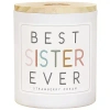 Kirkland's Best Sister Ever Strawberry 2-wick Jar Candle In Multi