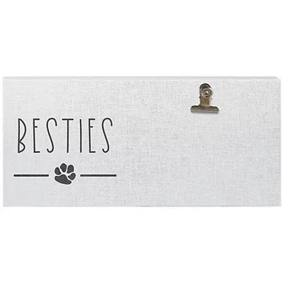 Kirkland's Besties Clip Picture Frame In Gray