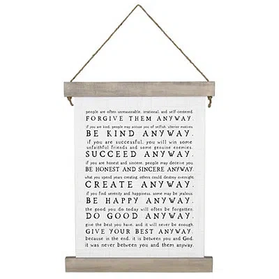 Kirkland's Between You & God Wall Plaque In Multi