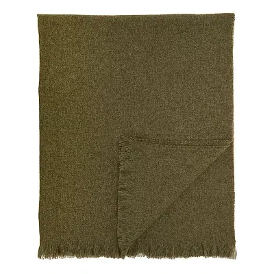 Kirkland's Beyond Soft Fringe Throw In Green