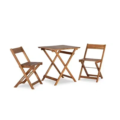 Kirkland's Bistro Set In Brown