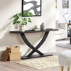 Kirkland's Black Ramus Console Table In Black