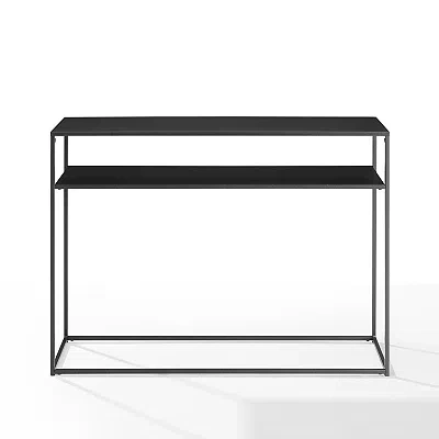 Kirkland's Blake Simple Black Metal Console Table