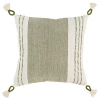 Kirkland's Block Loop Throw Pillow In Neutral