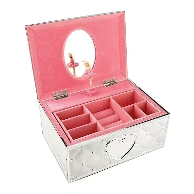 Kirkland's Blonde Ballerina Jewelry Box In Pink