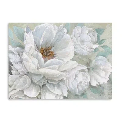 Kirkland's Blooming Bouquet Canvas Art Print In White