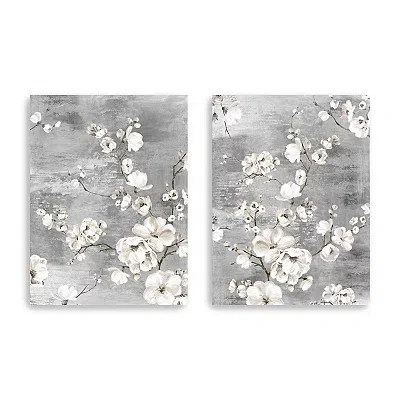 Kirkland's Blossoming Giclee Canvas Art Prints In Gray