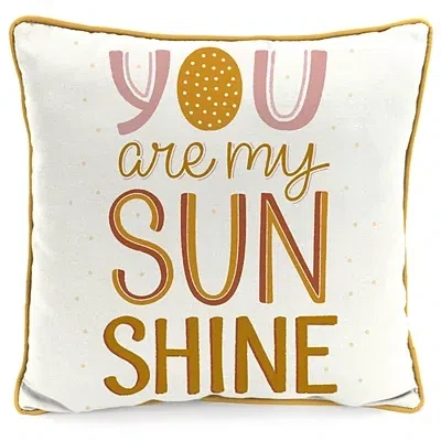 Kirkland's Boho You Are My Sunshine Outdoor Pillow In Multi