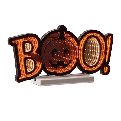 Kirkland's Boo Jack O Lantern Ekkolight Sign In Orange
